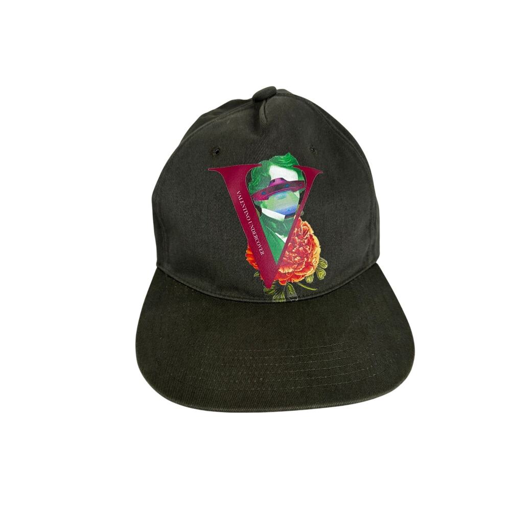 Valentino Garavani V Logo Adjustable cap Khaki/Green M in Italy size 59 US 7 3/8